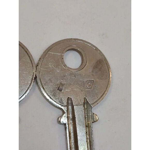 Vintage Keys ILCO 999  Key Blanks Uncut Rocky Mount N.C. Made In  USA lot of 2 - Picture 6 of 14